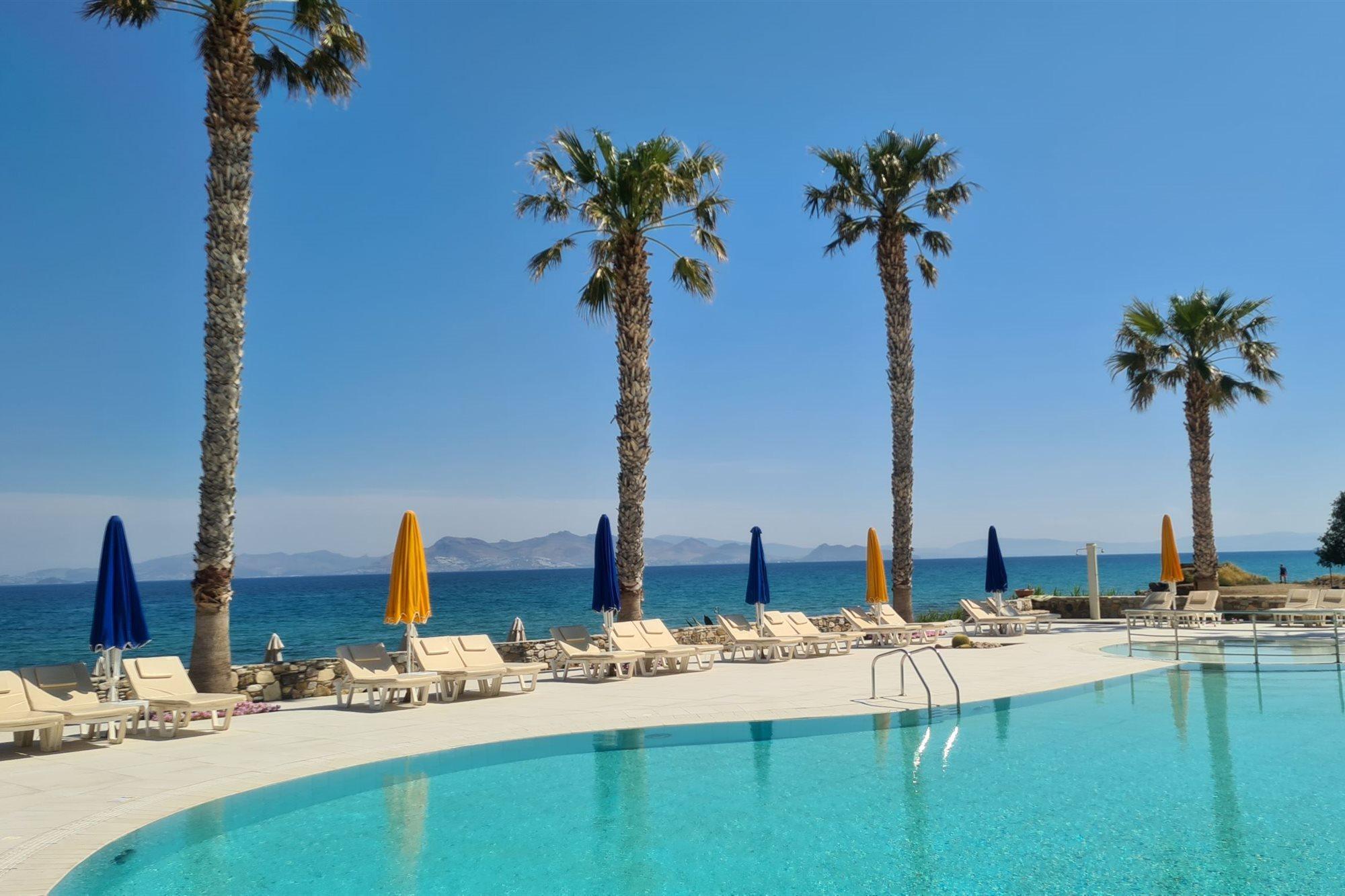 Irina Beach Hotel Tigaki Dış mekan fotoğraf