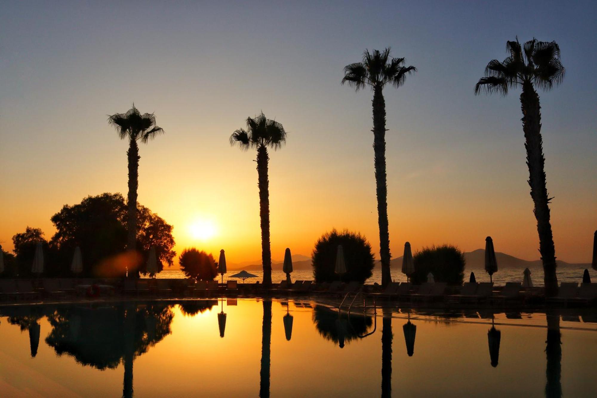 Irina Beach Hotel Tigaki Dış mekan fotoğraf